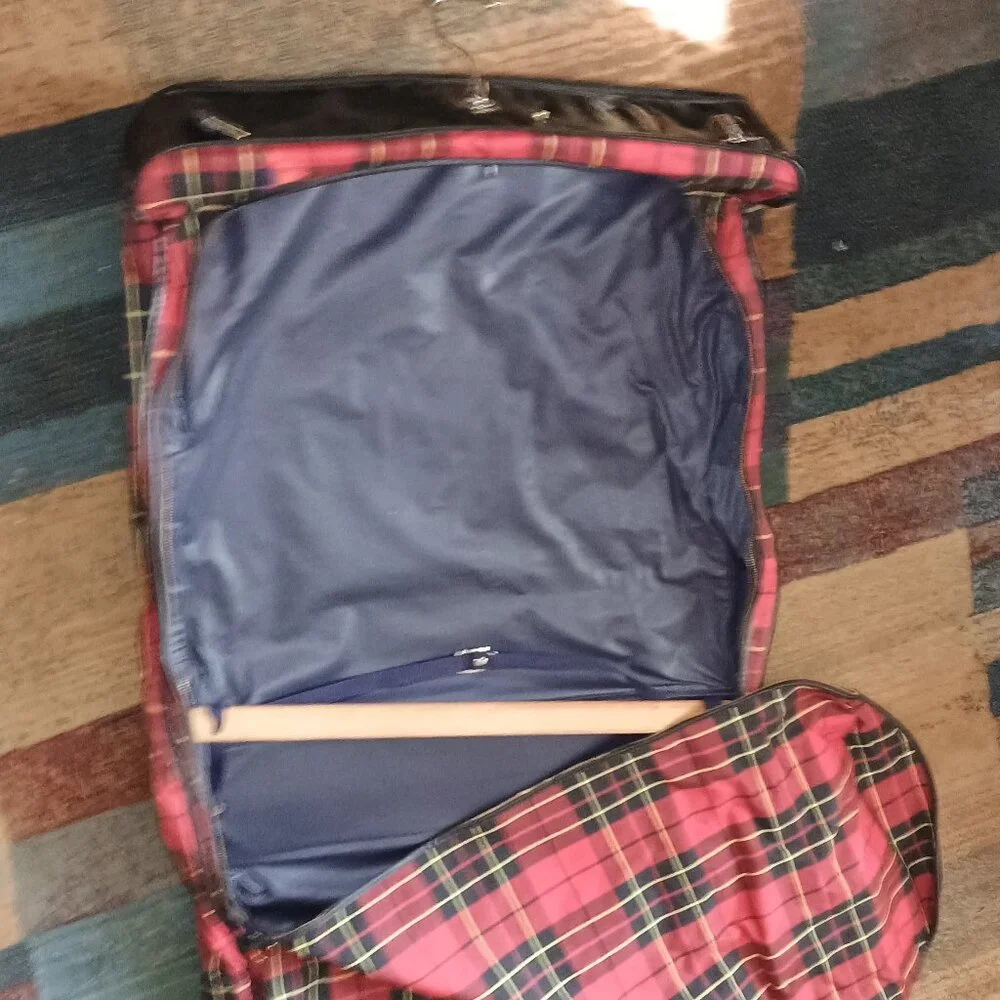 Vintage luggage garment bag